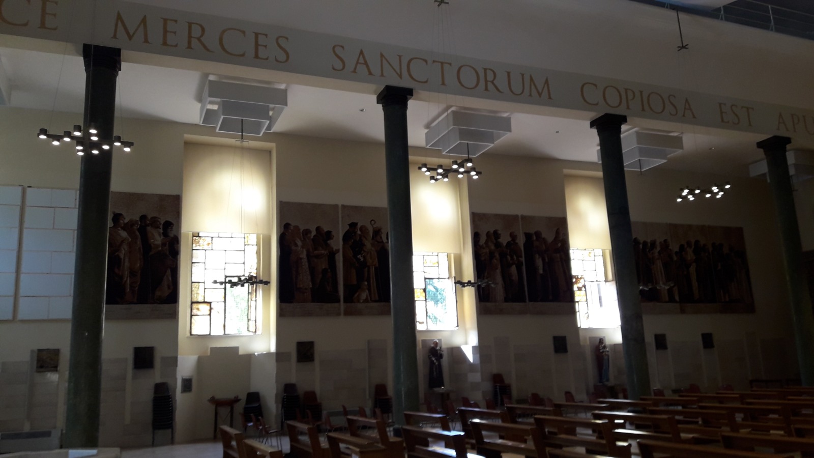 L’immagine di Sant’Annibale nella chiesa dei SS. Fabiano e Venanzio a